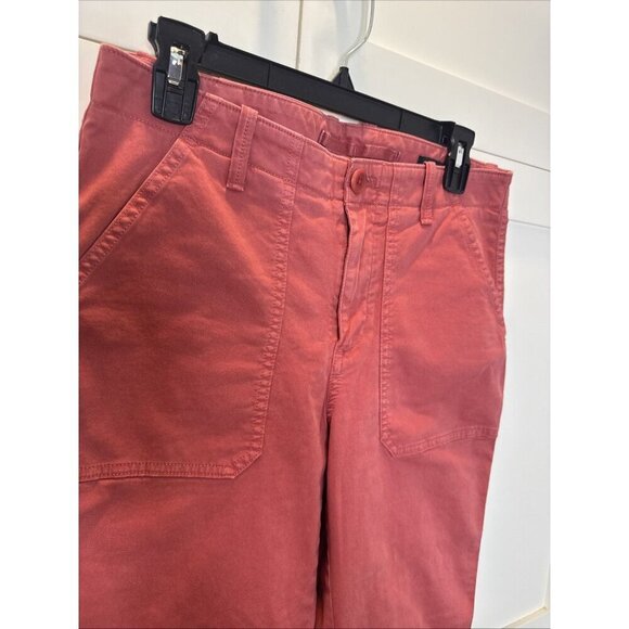 Banana Republic Pants Women's 10 Pink Tapered Flat Front Comfort - Picture 4 of 15